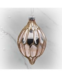 Διακοσμητικό Glass Pine Cone Διακοσμητικό Glass Pine Cone