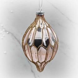 Διακοσμητικό Glass Pine Cone