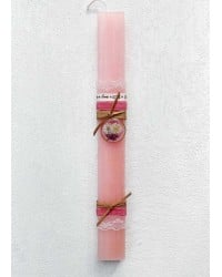 Dried Flower romantic Easter Candle Dried Flower romantic Easter Candle