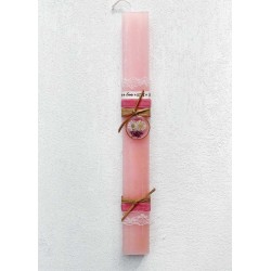 Ρομαντική λαμπάδα Dried Flower 
