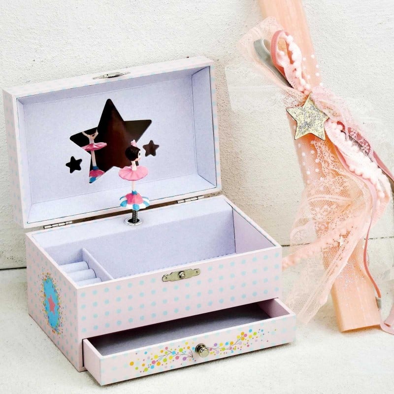 Σετ λαμπάδα και μπιζουτιέρα με μουσική