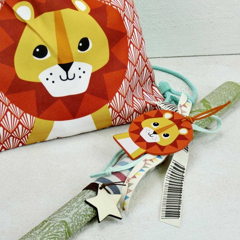 Easter candle Baby Lion for boys