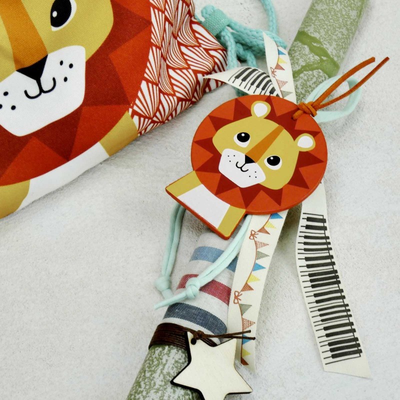 Easter candle Baby Lion for boys