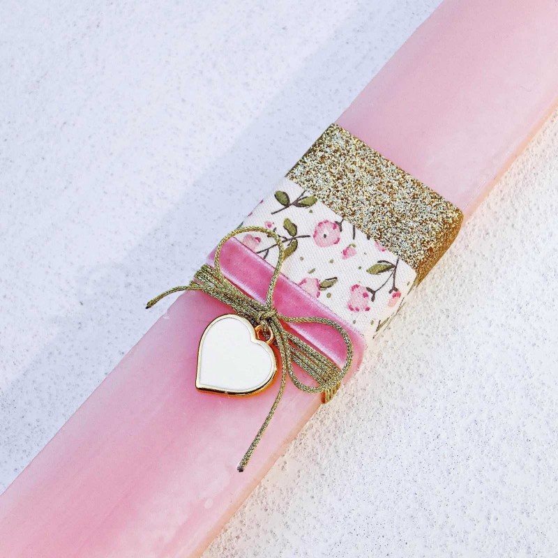 Λαμπάδα Enamel Heart Λαμπάδα Enamel Heart