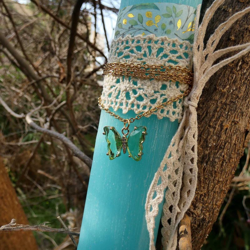 Λαμπάδα με κολιέ Sweet Spring Λαμπάδα με κολιέ Sweet Spring