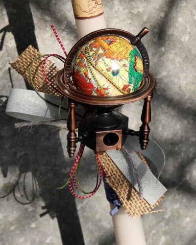 Easter candle with Cosmos - Sharpener