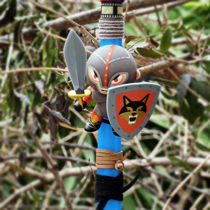 Λαμπάδα Flow Knight Grey Wolf