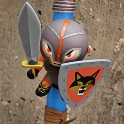 Λαμπάδα Flow Knight Grey Wolf