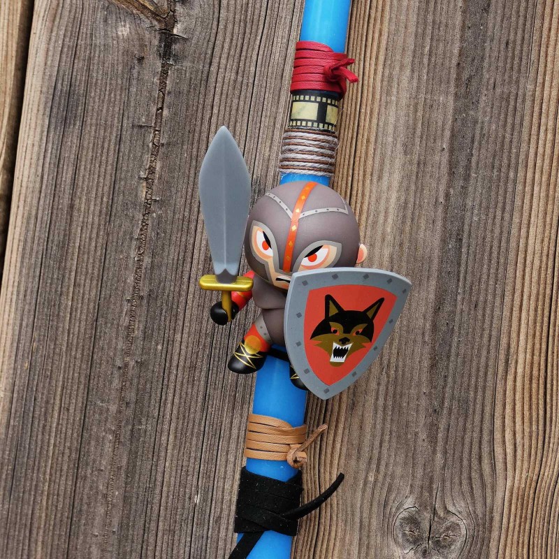 Λαμπάδα Flow Knight Grey Wolf