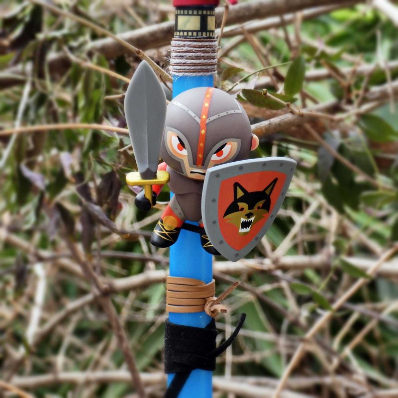 Λαμπάδα Flow Knight Grey Wolf