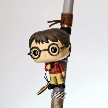 Easter candle with Harry Potter figure