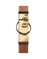 Easter candle for men with wooden card and bracelet Easter candle for men with wooden card and bracelet