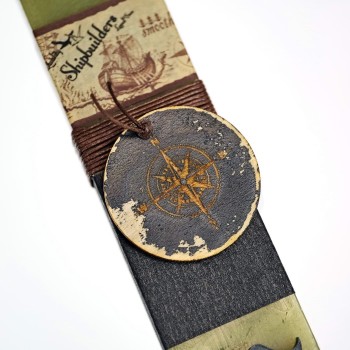 Ανδρική λαμπάδα Vintage Compass