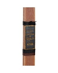 Ανδρική λαμπάδα με ξύλινη vintage ταμπέλα και μήνυμα Ανδρική λαμπάδα με ξύλινη vintage ταμπέλα και μήνυμα