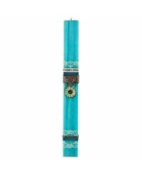 Women's Easter candle with dried flower Women's Easter candle with dried flower