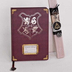 Σετ λαμπάδα με μπρελόκ και ημερολόγιο Harry Potter 