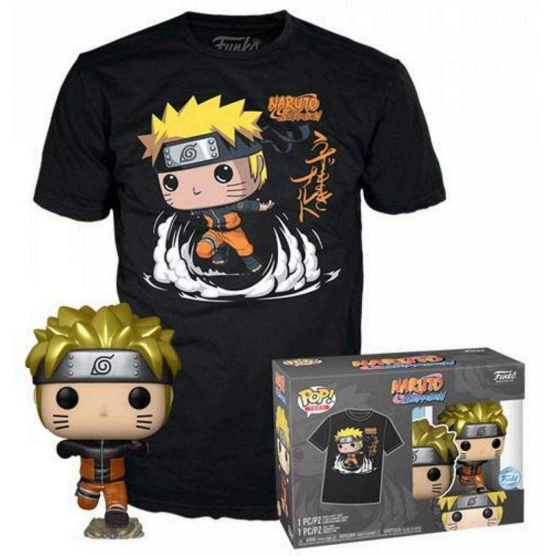 Λαμπάδα με μπρελόκ, φιγούρα και μπλούζα Naruto Λαμπάδα για αγόρια με μπρελόκ, φιγούρα και μπλούζα Naruto Shippuden