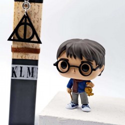 Λαμπάδα με μπρελόκ Harry Potter και αυθεντική συλλεκτική φιγούρα Harry Potter από την Funko Pop