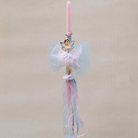 Λαμπάδα με κεραμική νεράιδα Λαμπάδα με κεραμική νεράιδα