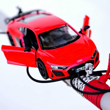 Λαμπάδα Audi R8 Supercar - Κόκκινο