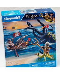 Χειροποίητη λαμπάδα με Playmobil για αγόρια Χειροποίητη λαμπάδα για αγόρια με πειρατές Playmobil