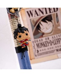 One Piece Luffy key-ring Easter Candle Easter candle with Luffy Funko Pop figure keyring from One Piece Anime