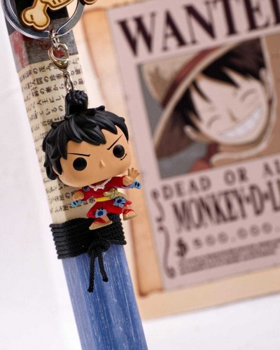 Λαμπάδα με μπρελόκ Luffy One Piece