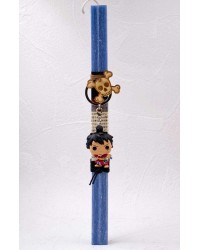 One Piece Luffy key-ring Easter Candle Easter candle with Luffy Funko Pop figure keyring from One Piece Anime