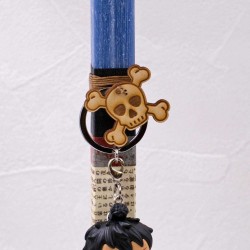 Λαμπάδα με μπρελόκ Luffy One Piece Λαμπάδα με μπρελόκ Funko Pop Luffy από το Anime One Piece