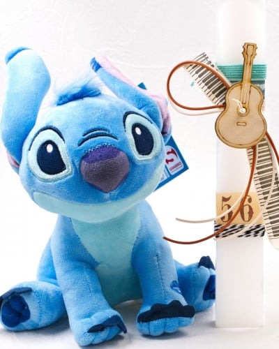 Σετ Λαμπάδα & Λούτρινος Stitch