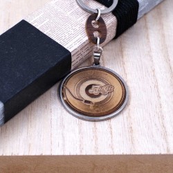 Χειροποίητη αρωματική λαμπάδα για άνδρες με μπρελόκ Δίσκος Βινυλίου