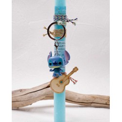 Λαμπάδα για κορίτσια με φιγούρα - μπρελόκ Funko Disney Stitch