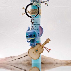 Λαμπάδα για κορίτσια με φιγούρα - μπρελόκ Funko Disney Stitch