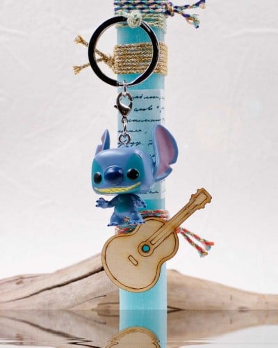 Λαμπάδα με μπρελόκ Disney - Stitch