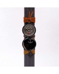 Easter Candle with Collectible Compass Scented Easter candle for men with collectible compass
