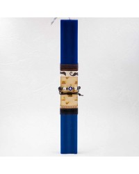 Easter candle with men's bracelet Handmade scented Easter candle with men's bracelet