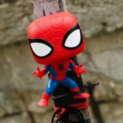 Χειροποίητη λαμπάδα με φιγούρα Funko Pop Spiderman από τη συλλογή Marvel