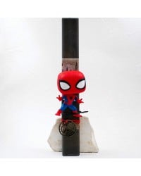 Λαμπάδα Marvel Spiderman με Αυθεντική Φιγούρα Funko Pop Χειροποίητη λαμπάδα με φιγούρα Funko Pop Spiderman από τη συλλογή Marvel