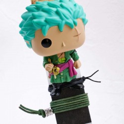 Λαμπάδα One Piece: Roronoa Zoro Λαμπάδα με φιγούρα Funko Pop Zoro από το Anime One Piece