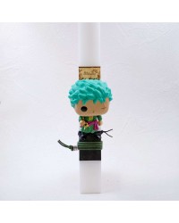 Λαμπάδα One Piece: Roronoa Zoro Λαμπάδα με φιγούρα Funko Pop Zoro από το Anime One Piece