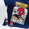 Λαμπάδα για αγόρια με φιγούρα και μπλούζα Spiderman Λαμπάδα για αγόρια με φιγούρα και μπλούζα Spiderman