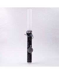 Easter candle for men with Phaistos Disc necklace Easter candle for men with Phaistos Disc necklace
