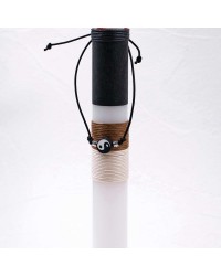 Easter candle with men's bracelet Handmade scented Easter candle with men's bracelet