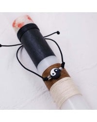 Easter candle with men's bracelet Handmade scented Easter candle with men's bracelet