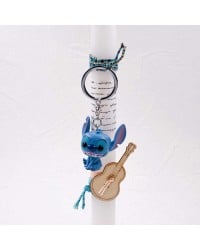 Λαμπάδα με φιγούρα - μπρελόκ Disney Stitch Λαμπάδα για αγόρια με φιγούρα - μπρελόκ Funko Disney Stitch