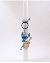 Λαμπάδα με φιγούρα - μπρελόκ Disney Stitch Λαμπάδα για αγόρια με φιγούρα - μπρελόκ Funko Disney Stitch