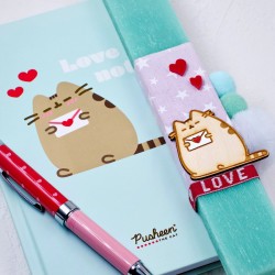 Λαμπάδα για κορίτσι & Σημειωματάριο Pusheen