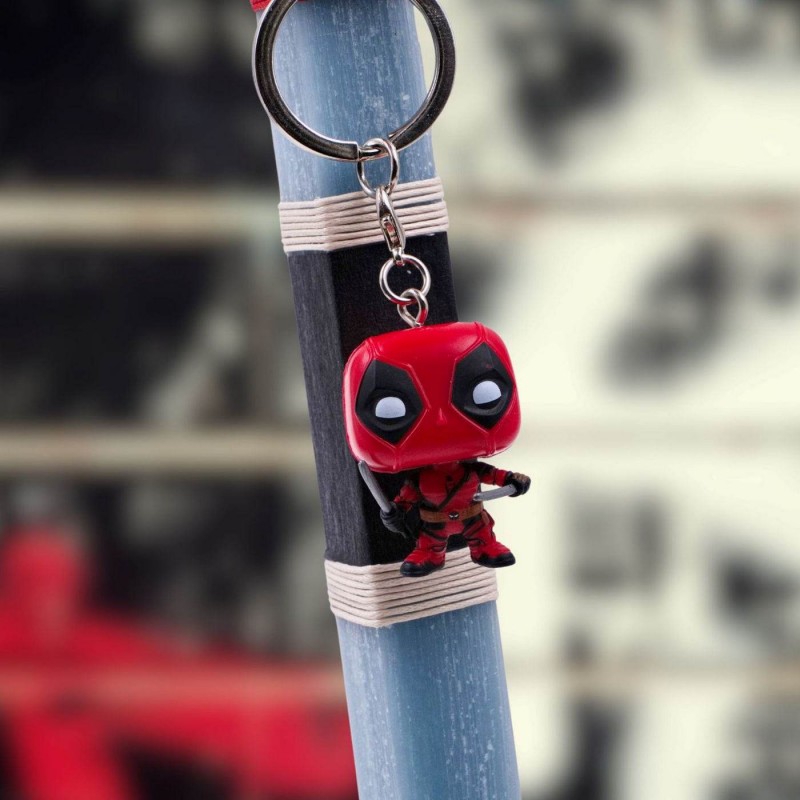 Λαμπάδα με Μπρελόκ Deadpool Λαμπάδα για αγόρια με Μπρελόκ Deadpool