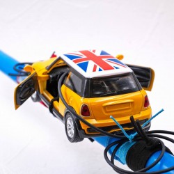 Λαμπάδα με μεταλλικό αυτοκίνητο Mini Cooper