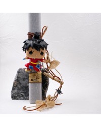 Λαμπάδα με φιγούρα Monkey D.Luffy Λαμπάδα με φιγούρα Funko Pop Monkey D.Luffy από το Anime One Piece